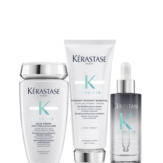 Trio Symbiose anti-pelliculaire cuir chevelu sec