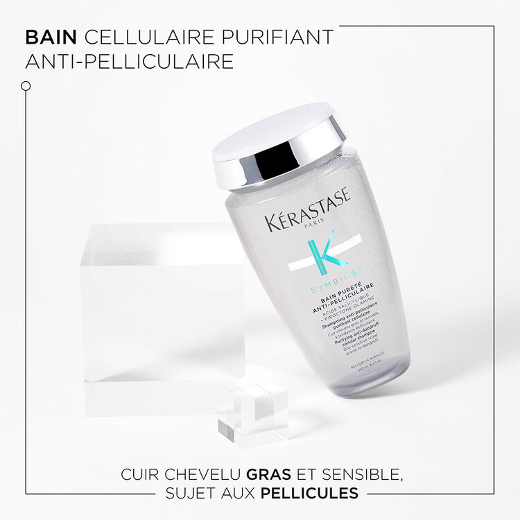 Quatuor Symbiose anti-pelliculaire cuir chevelu gras et sensible