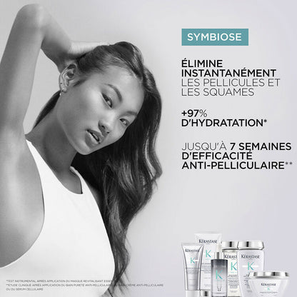 Quatuor Symbiose anti-pelliculaire cuir chevelu gras et sensible